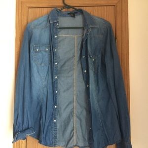 Forever 21 chambray shirt